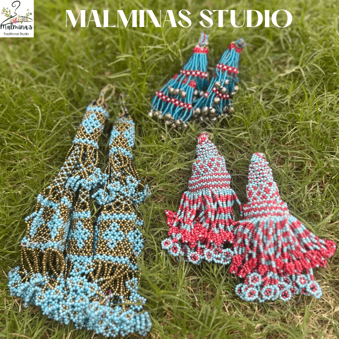  Beaded Tassel -each 1800