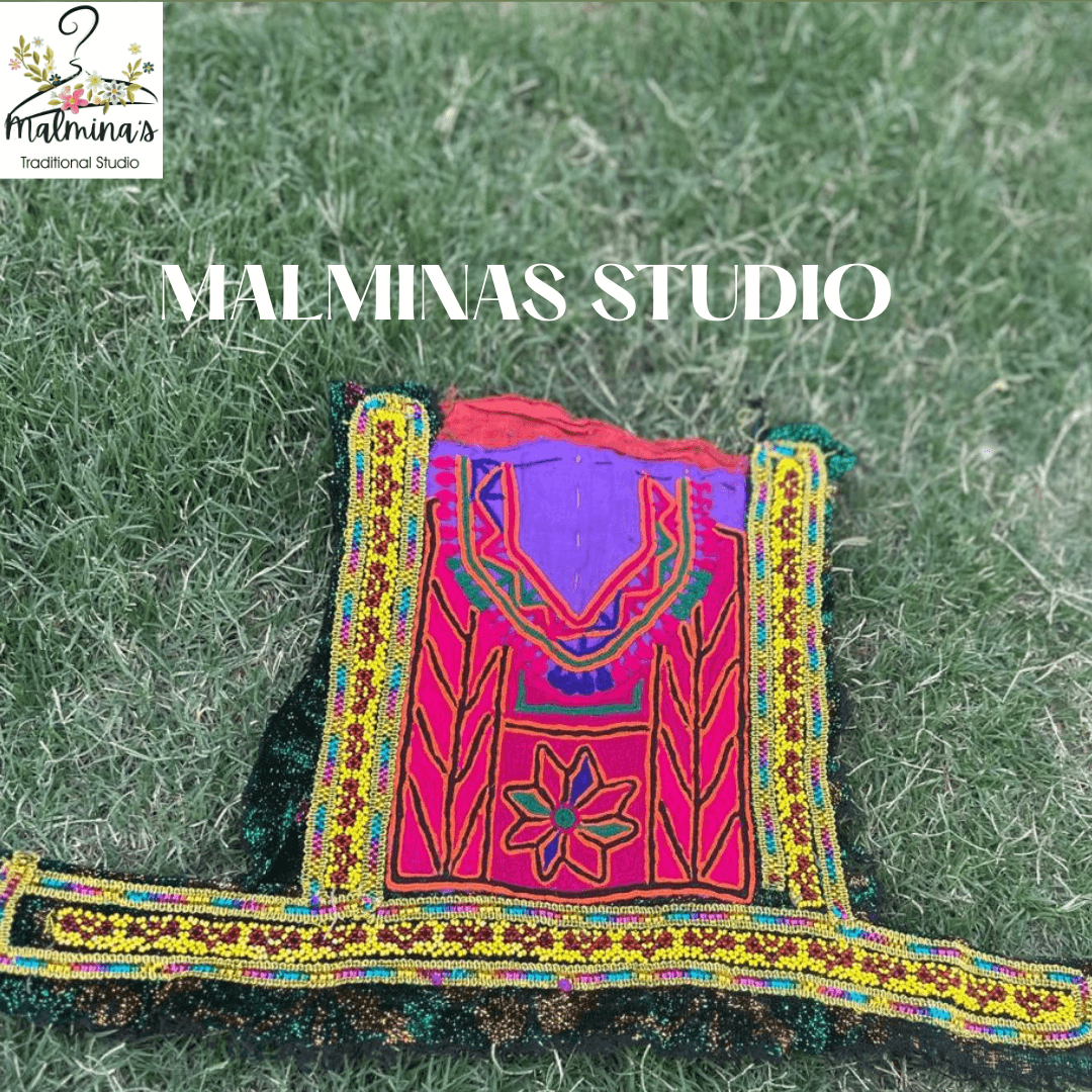 Traditional Kuchi Neck Piece – Embroidery 