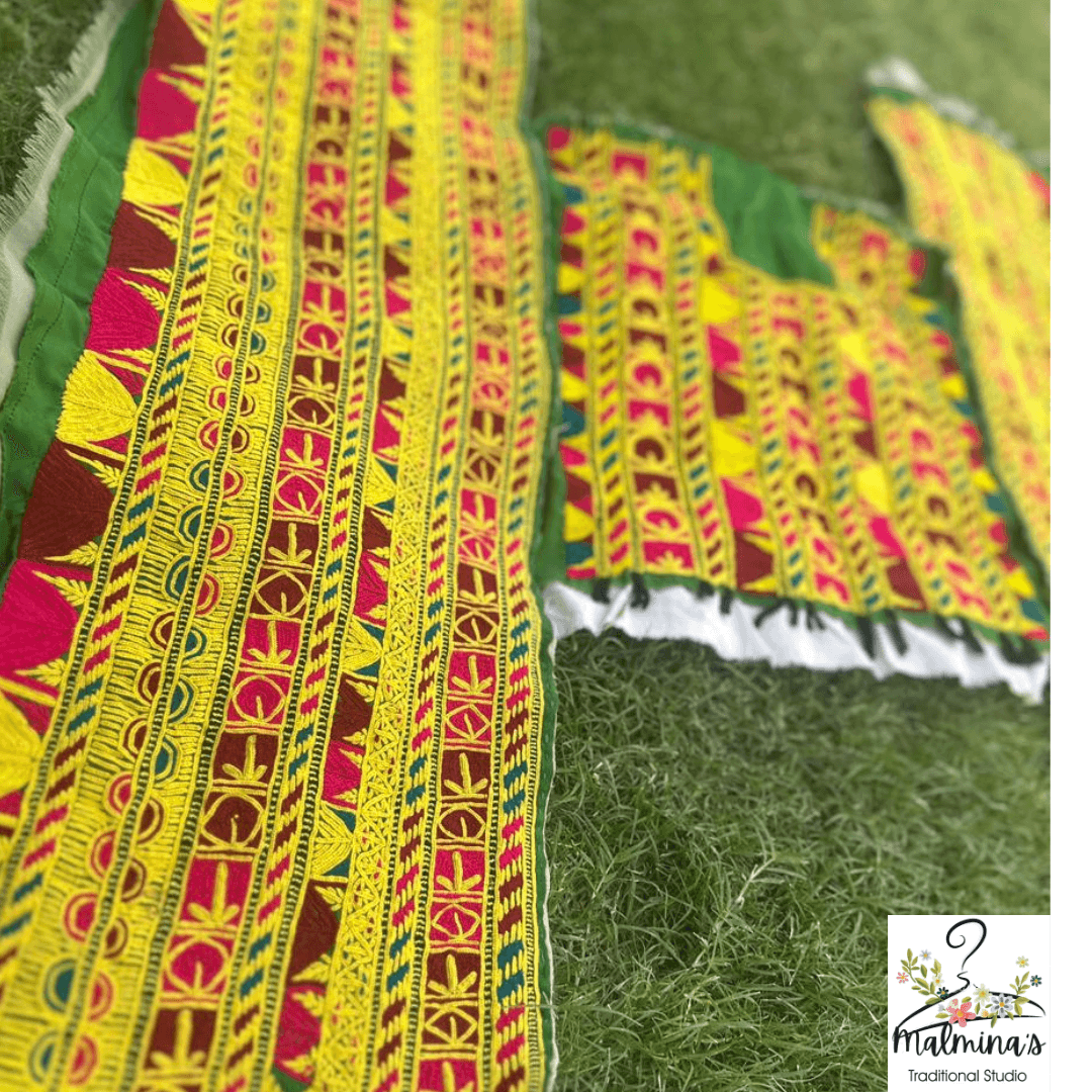 Yellow Pokh Tak Set – Radiant Elegance in Tradition